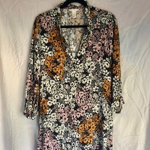 Floral Shift Dress